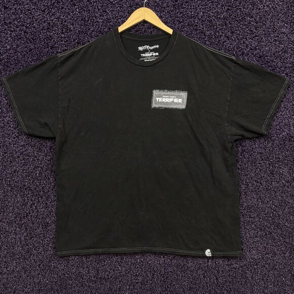 Bloody Disgusting x Terrifier Horror Movie Collage Tshirt size XL - Picture 2 of 5